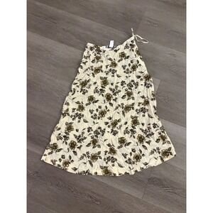 Jones Studio Vintage 90s Maxi Skirt Floral Rayon Fairy Grunge Whimsigoth 10